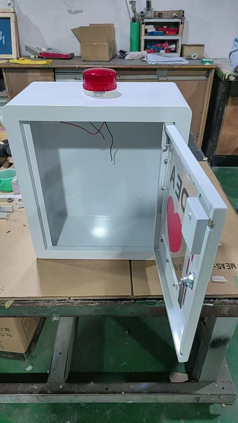 Wall Mounted AED Cabinet with Alarm