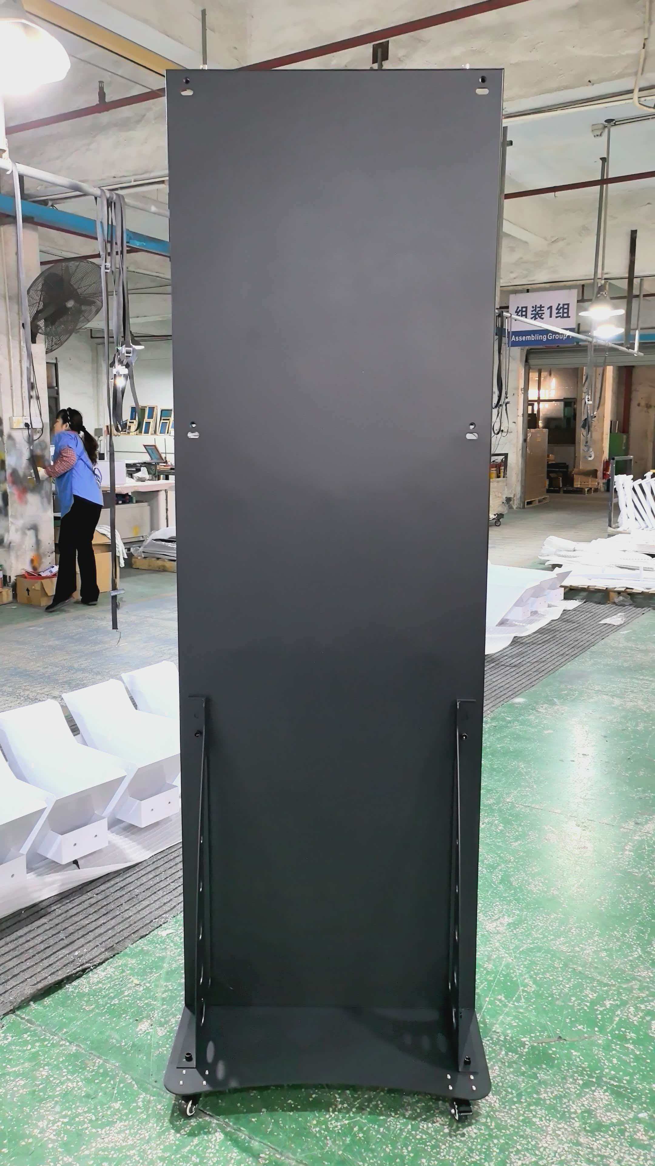 Custom Floor Standing LED Display Cabinet