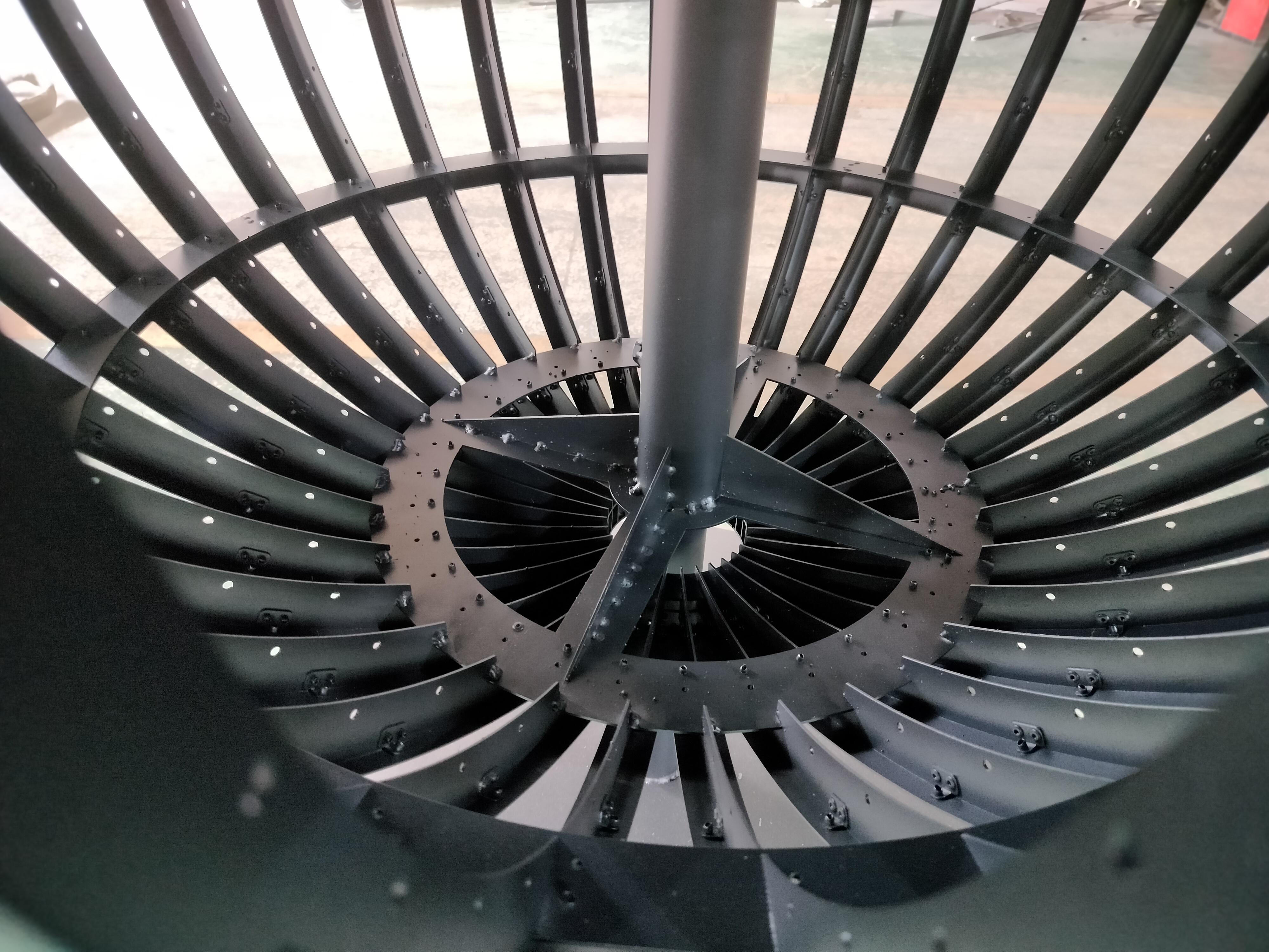 Indoor Steel Sphere LED Frame