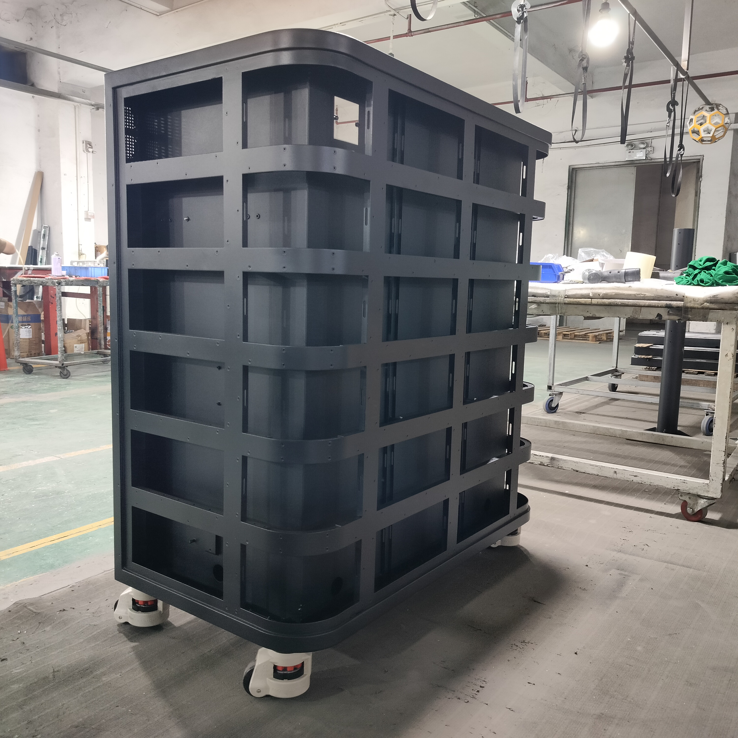 Portable DJ Console LED Display Cabinet