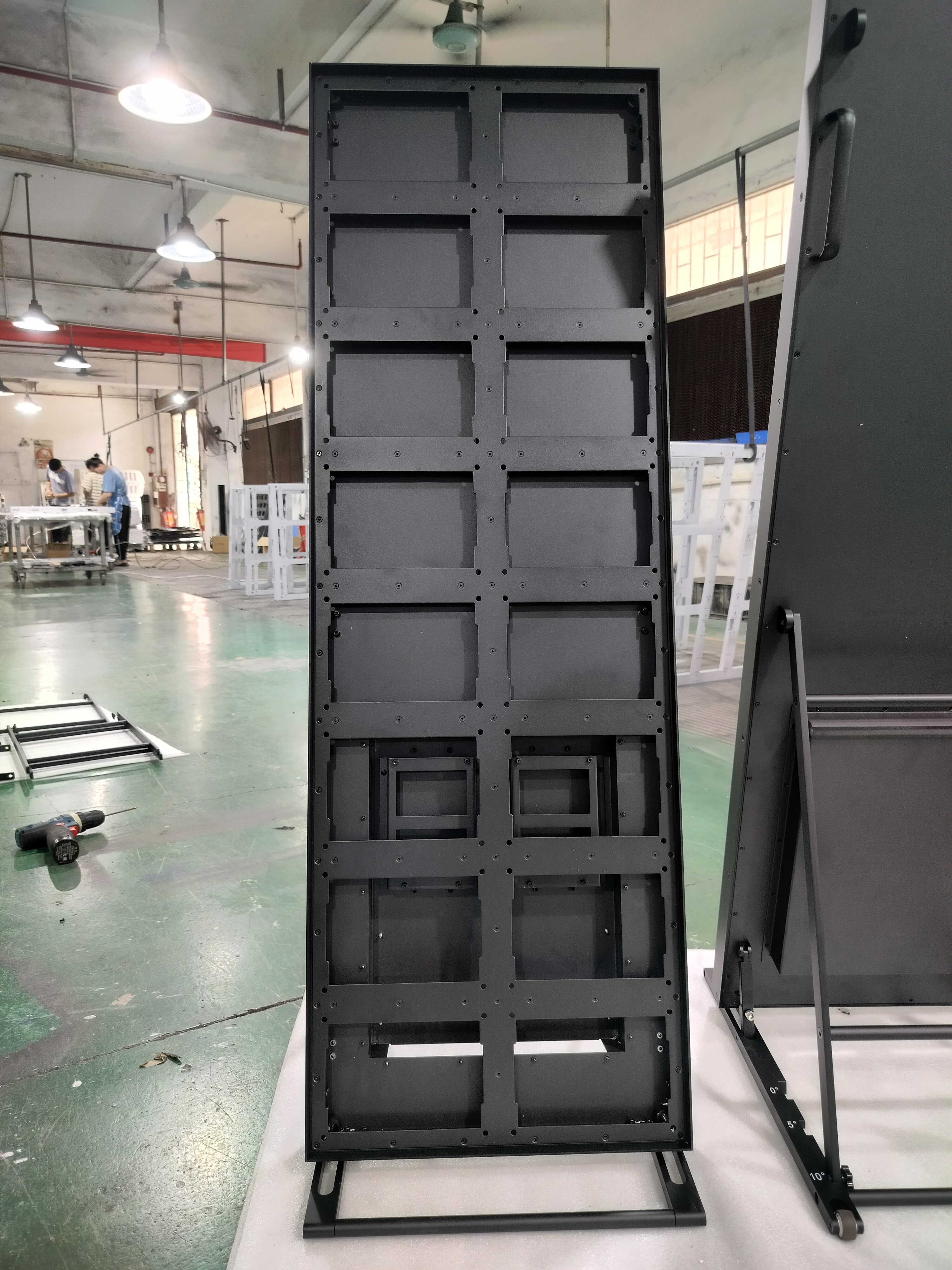 Portable Foldable LED Poster Display Frame/cabinet