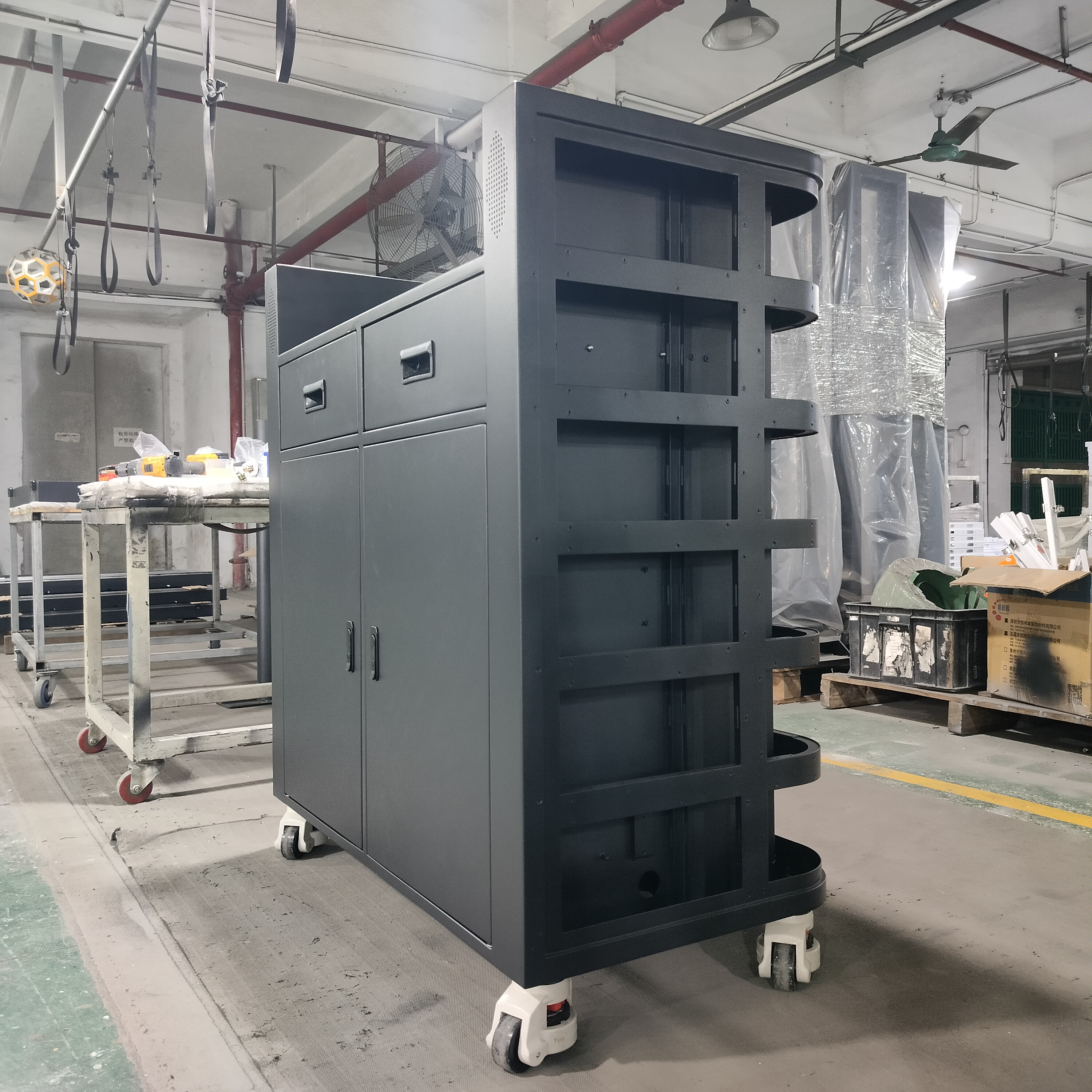 Portable DJ Console LED Display Cabinet