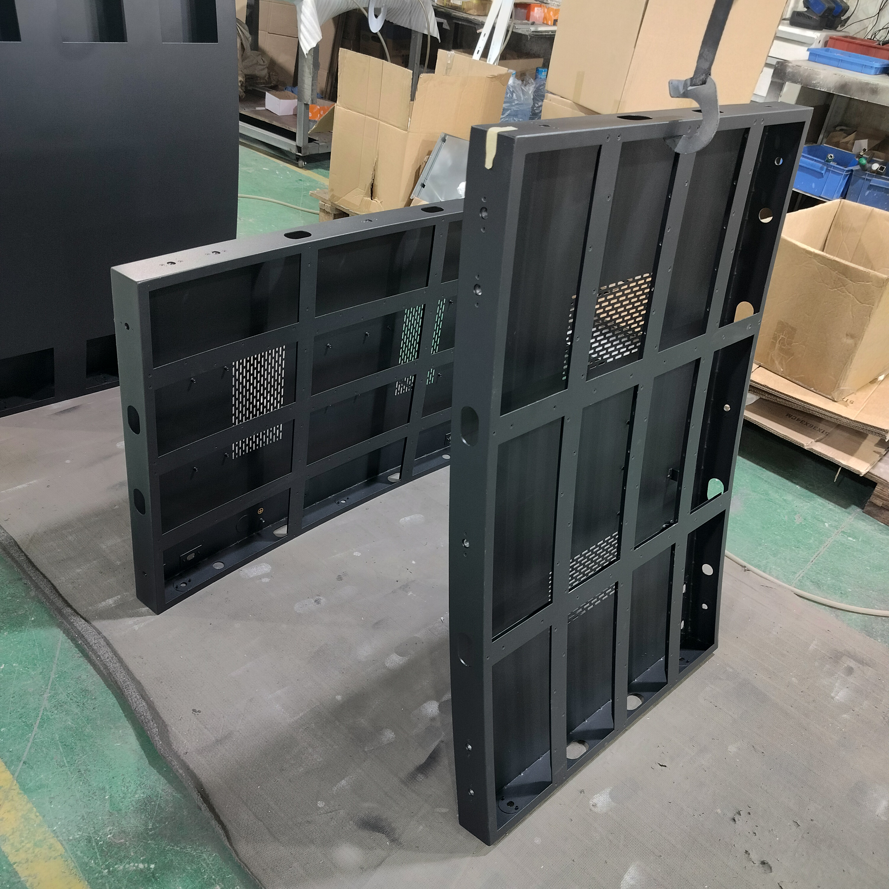 Curved LED Display Cabinet