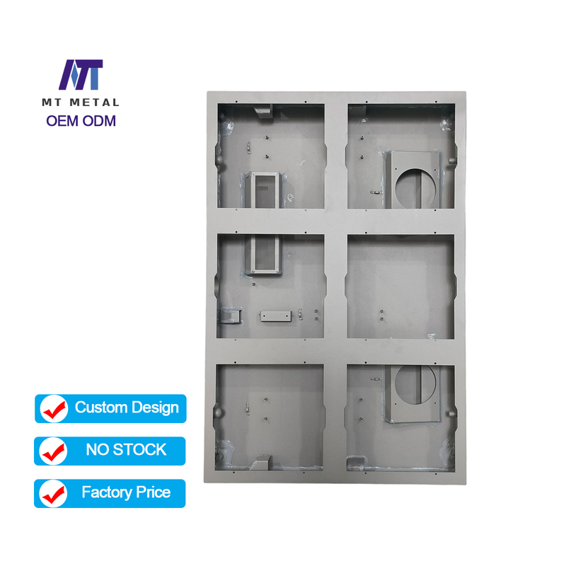 Welded Aluminum Frame with Corrosion Resistant Coating IP65 Waterproof LED Display Cabinet