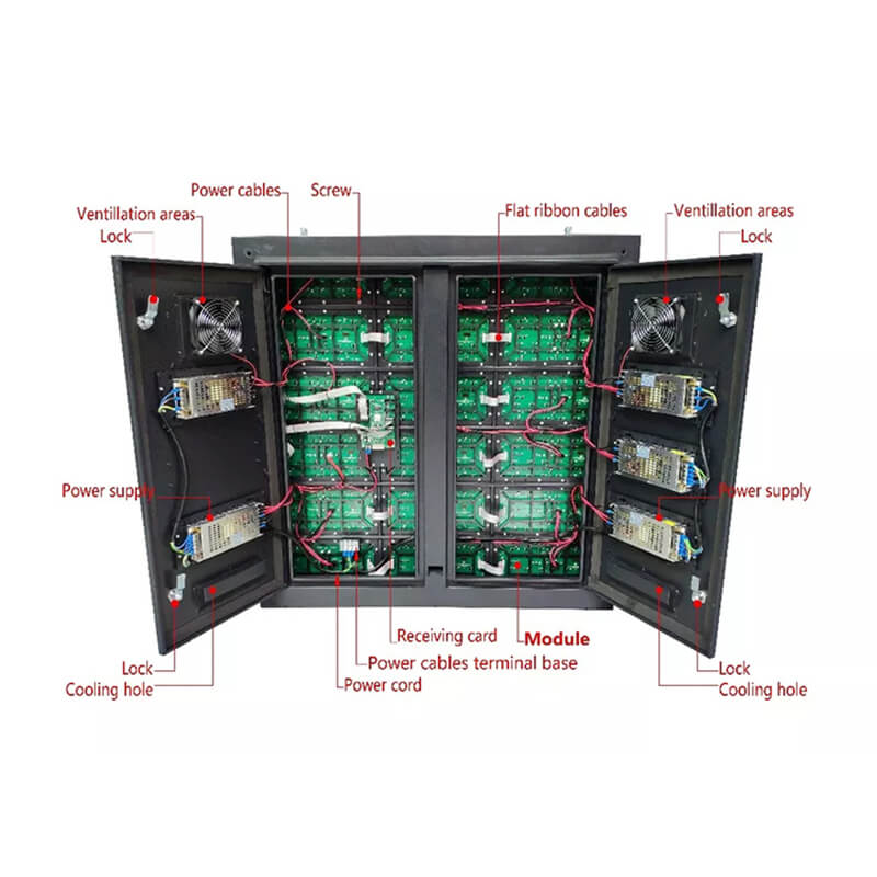 Outdoor LED Cabinet