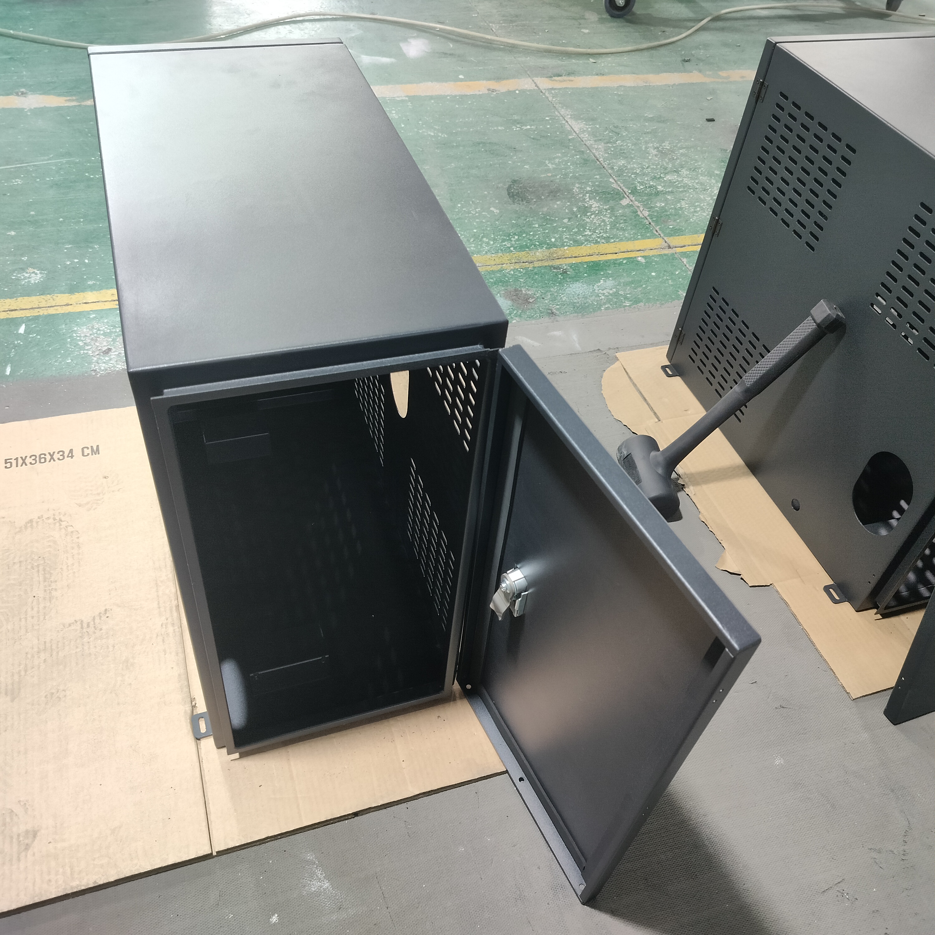 Vented Metal Electrical Enclosure