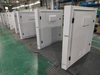 White Arc-shaped Led Display Cabinet