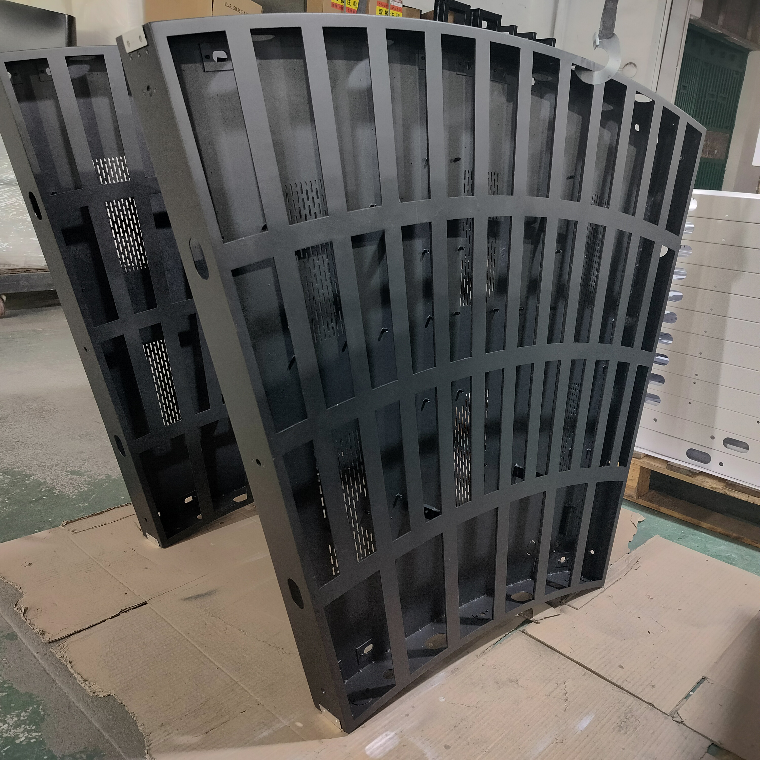 Arc-Shaped LED Display Panel Cabinet