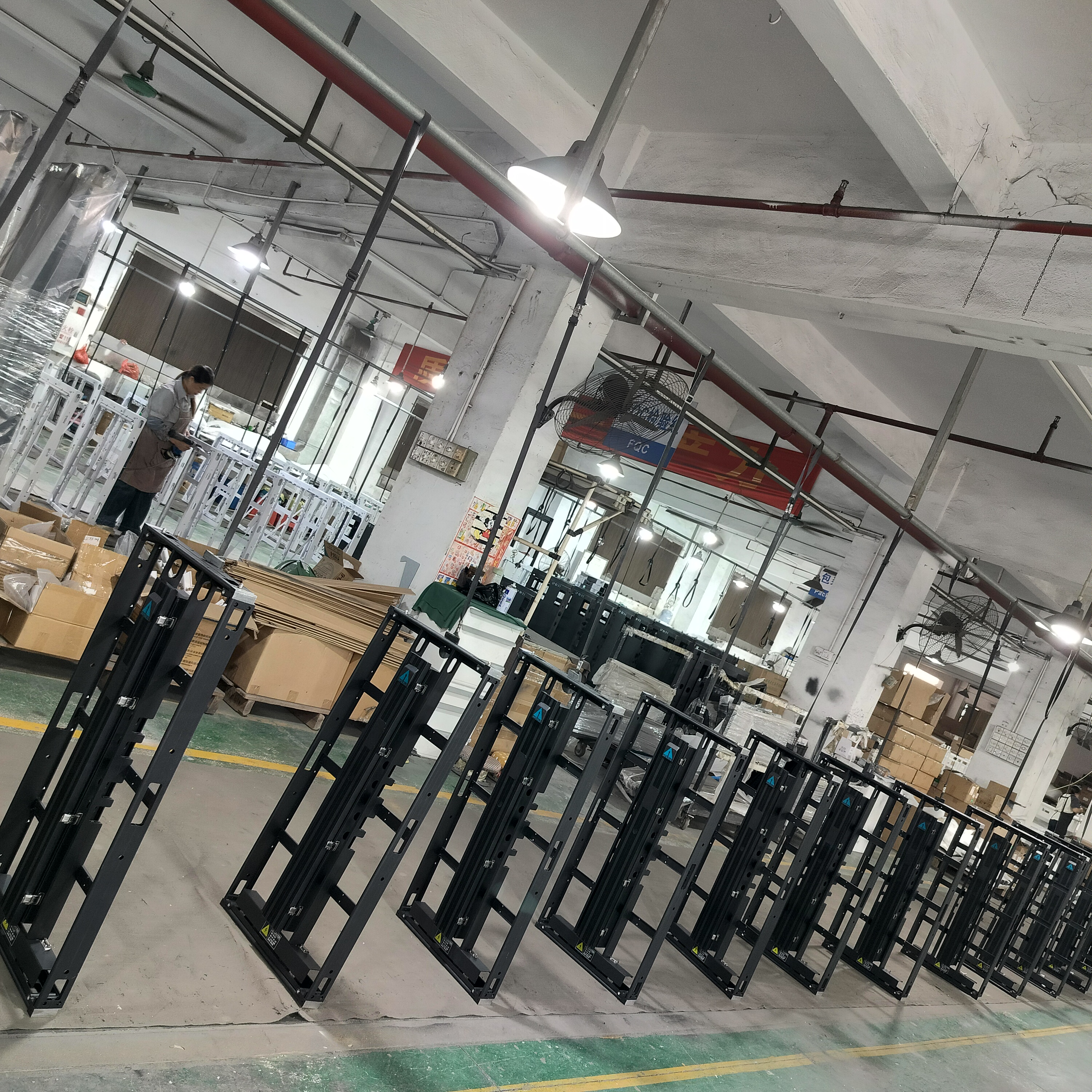 Custom Lightweight Aluminum Profile LED Display Frame 