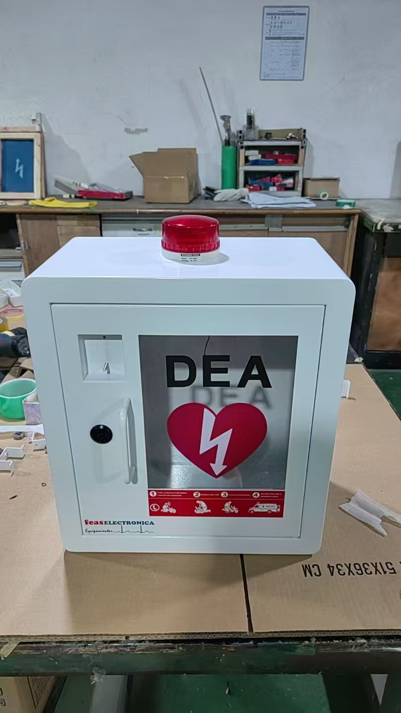 Wall Mounted AED Cabinet with Alarm
