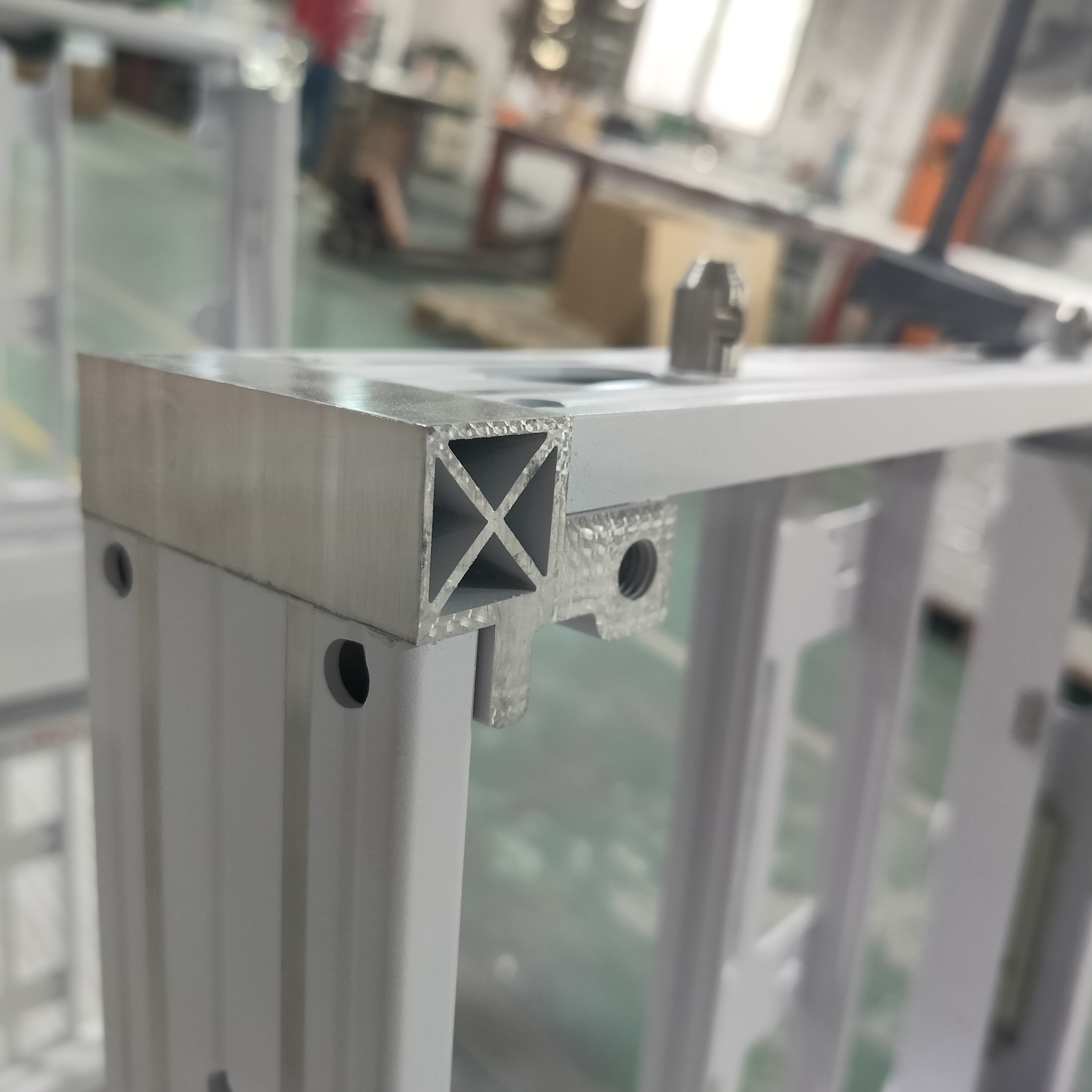 Custom LED Display Cabinet Aluminum Frame