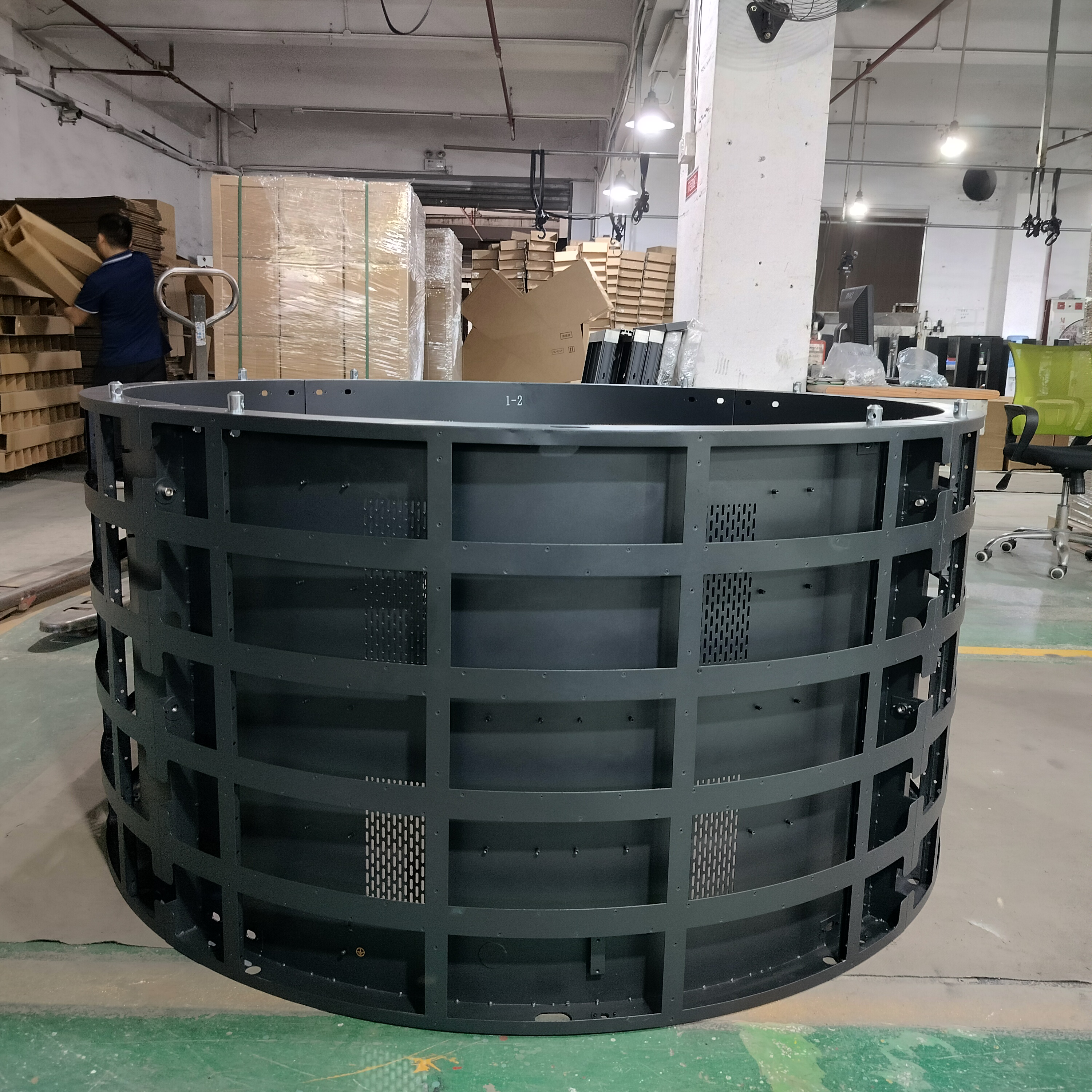 Curved Cabinet for Cylindrical LED Displays