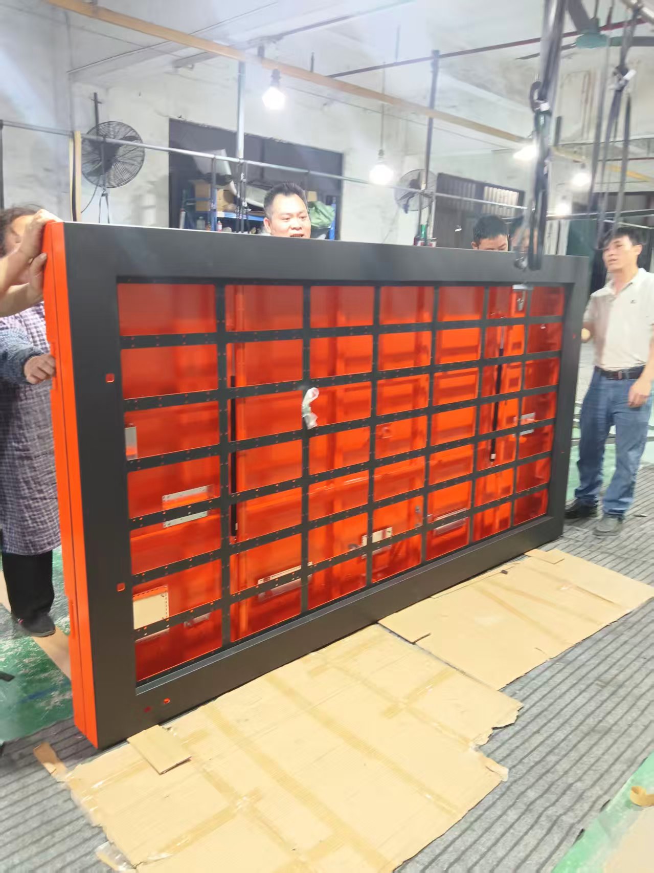 Front Maintenance LED Display