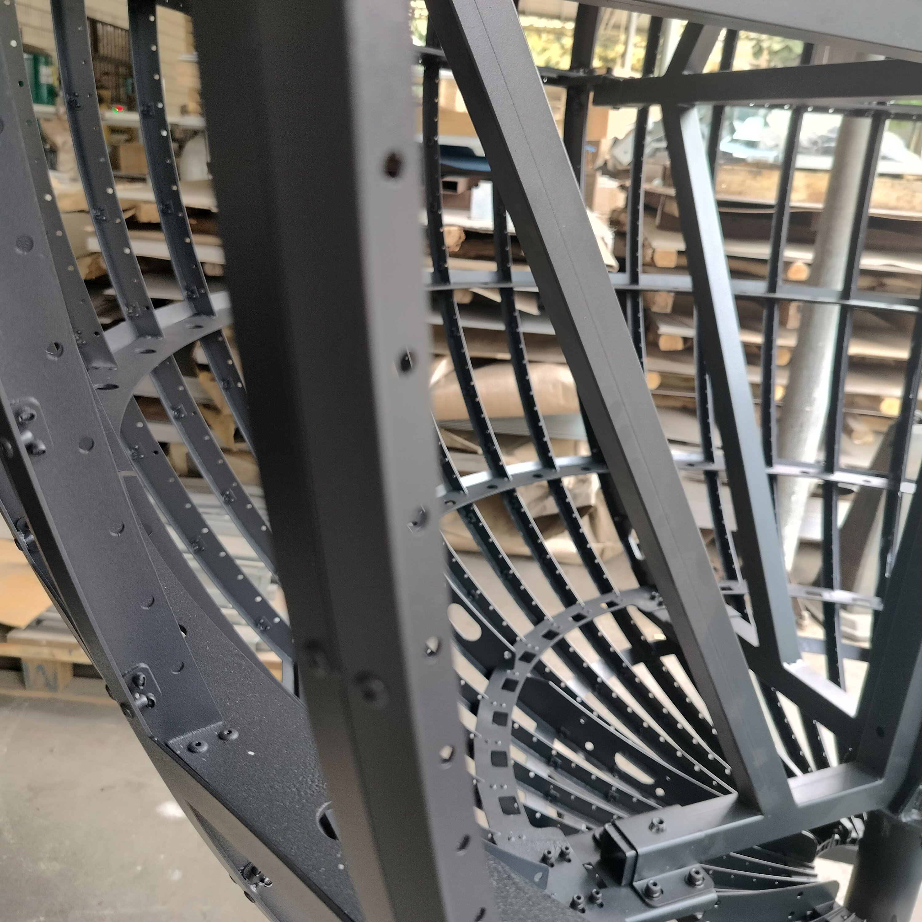 Outdoor Spherical LED Display Frame Structure