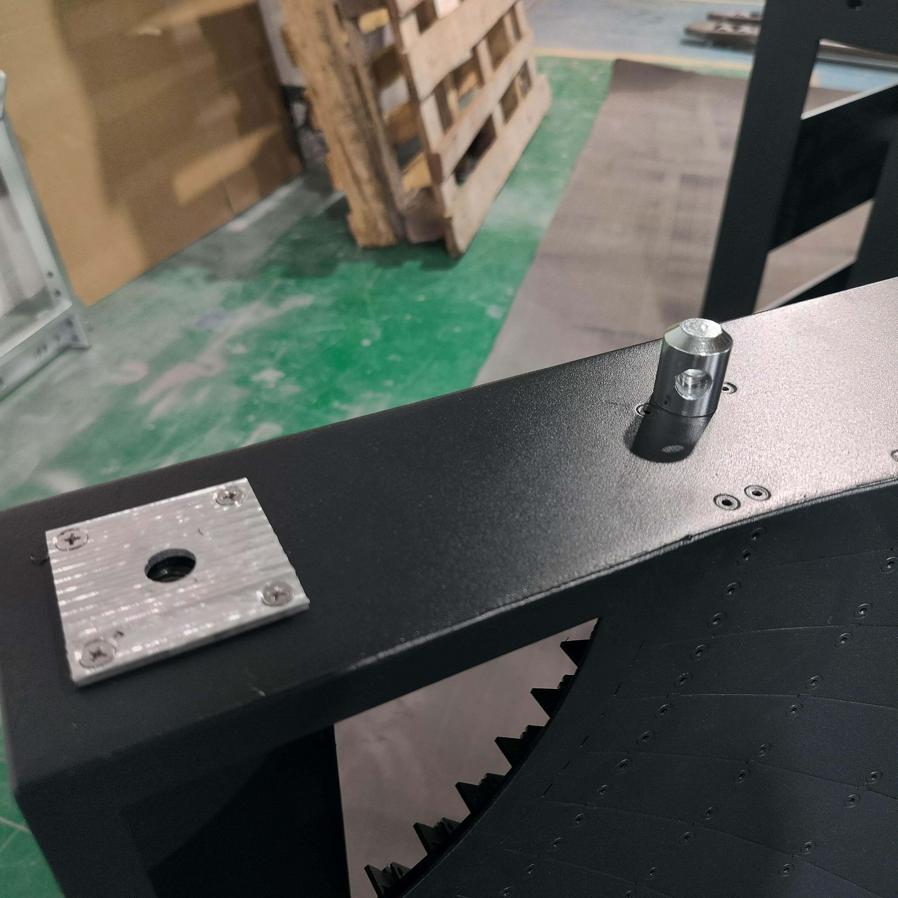 Custom Curved LED Cabinet Structure