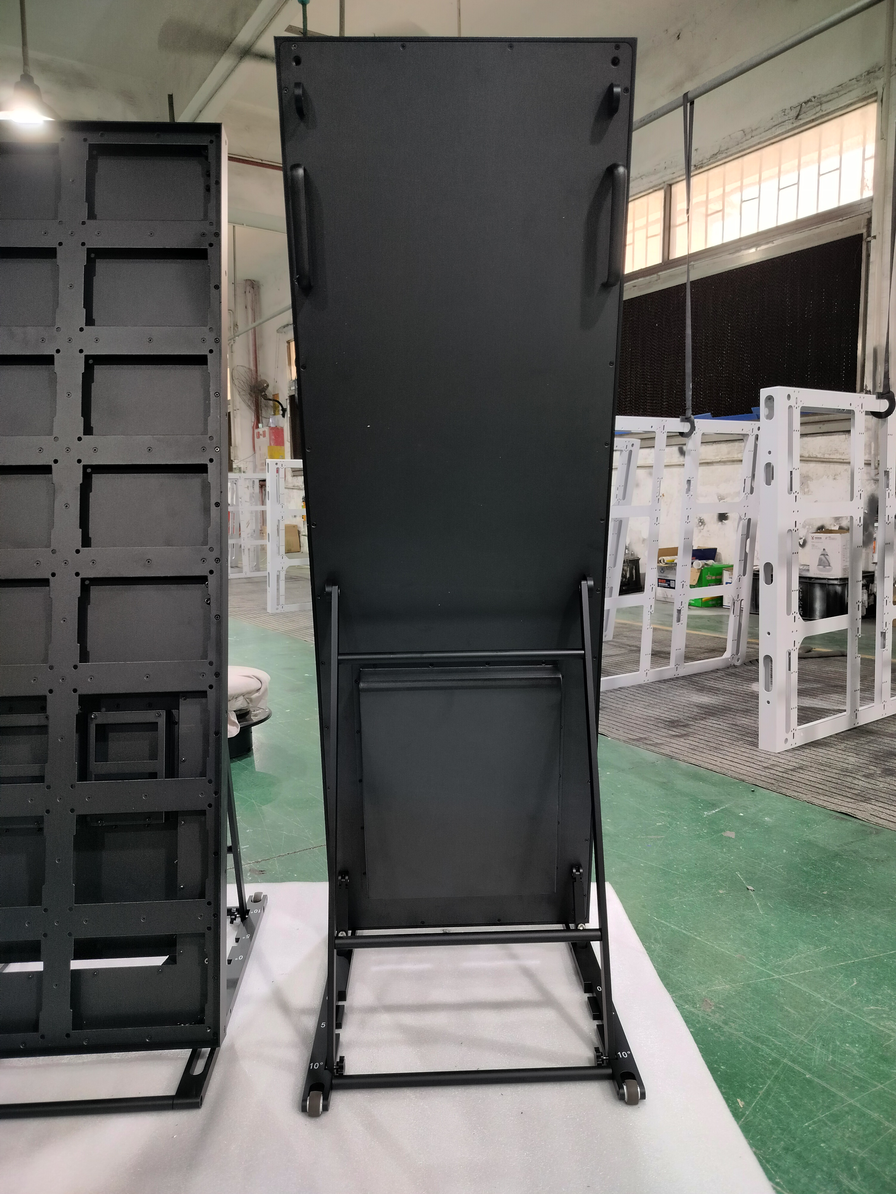 Portable Foldable LED Poster Display Frame/cabinet