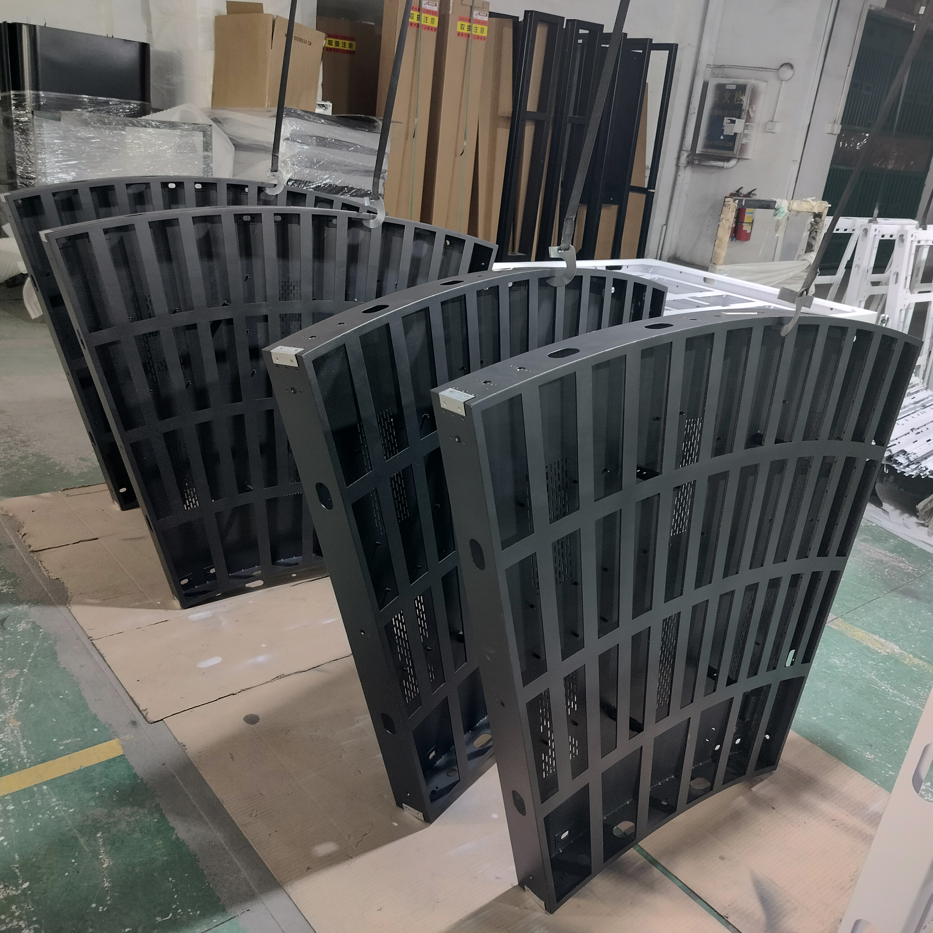 Arc-Shaped LED Display Panel Cabinet