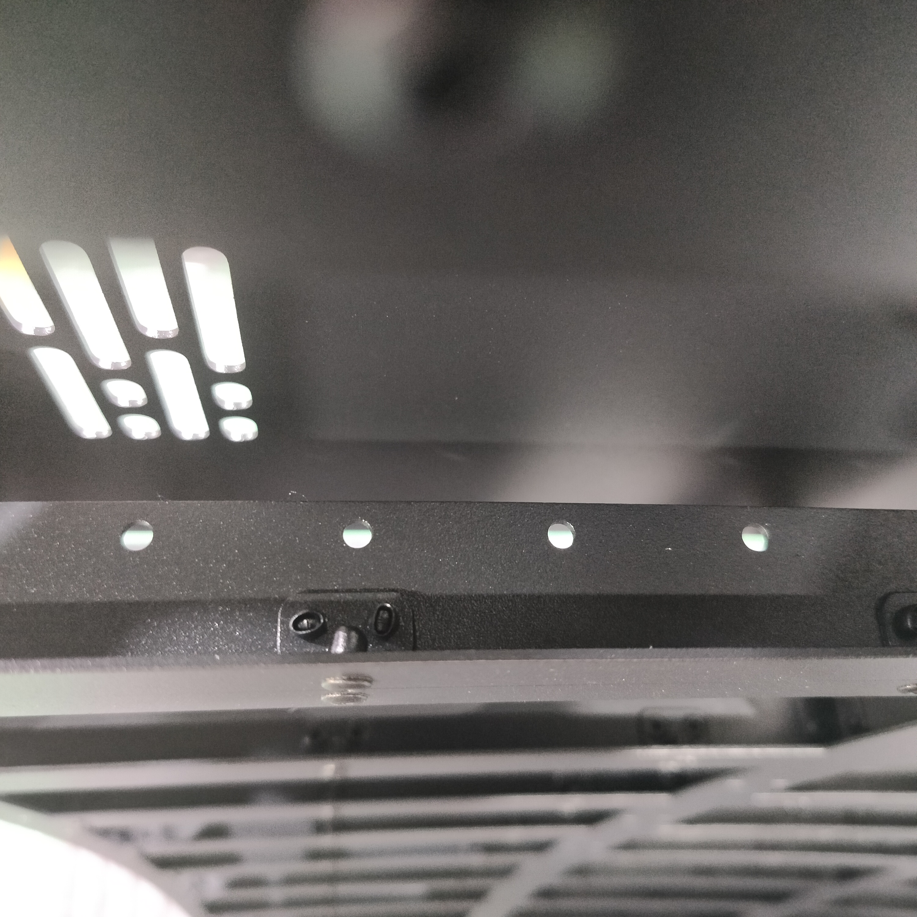 Curved LED Display Cabinet Frame