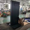Portable LCD Display Cabinet - Custom Metal Enclosure for Commercial Use