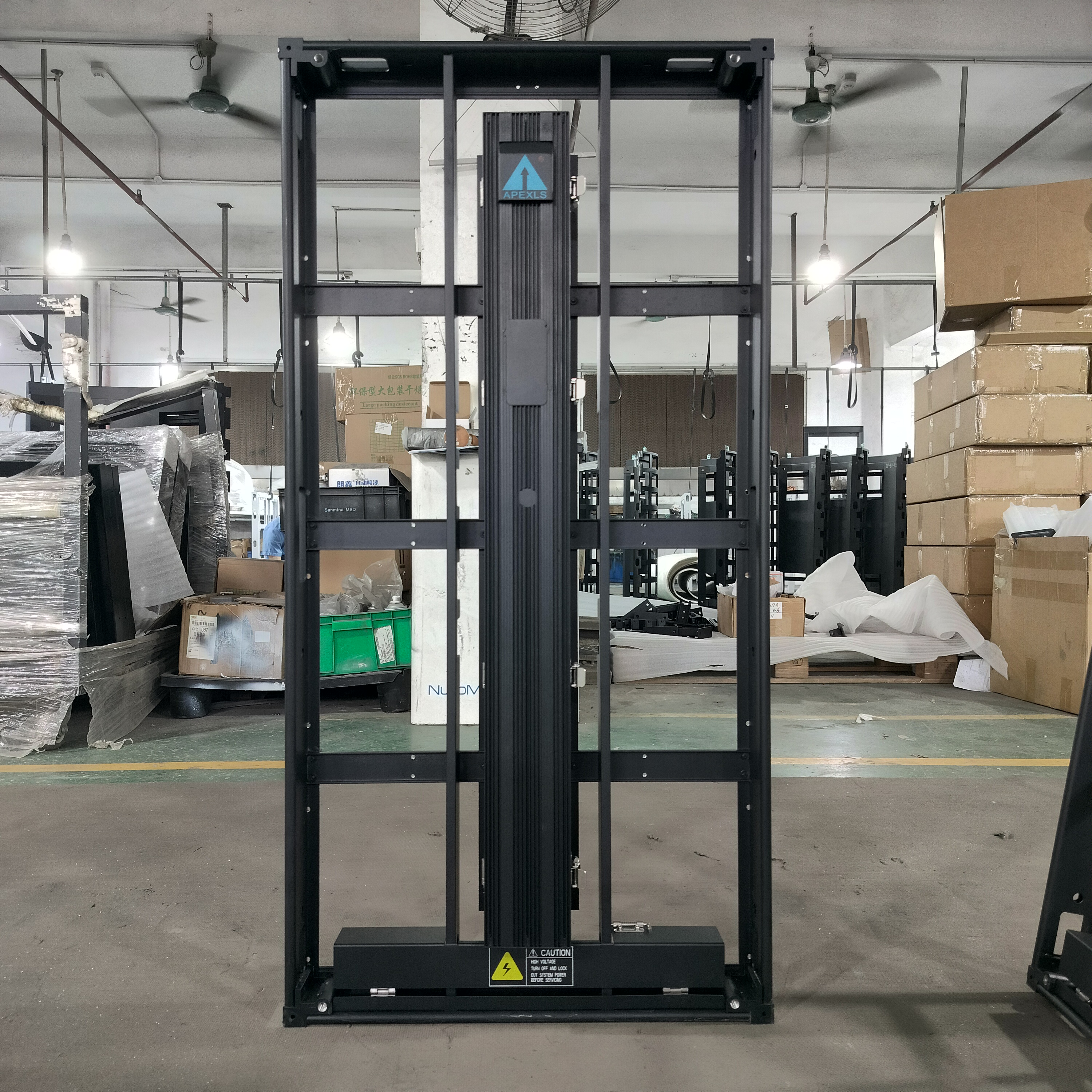 Custom Lightweight Aluminum Profile LED Display Frame 