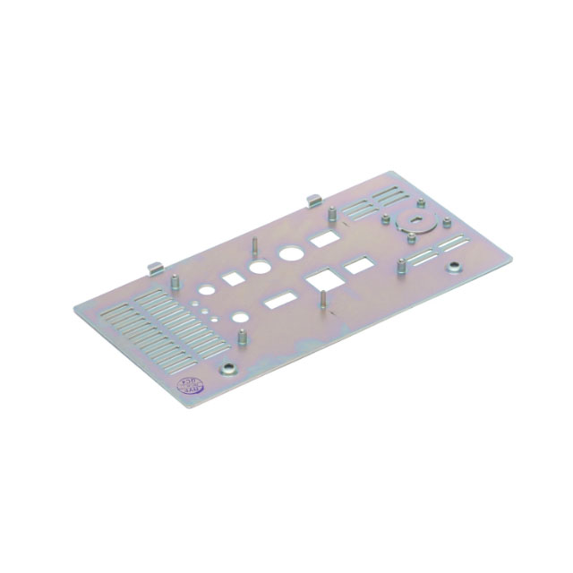 Colored Zinc Sheet Metal Fabrication Parts