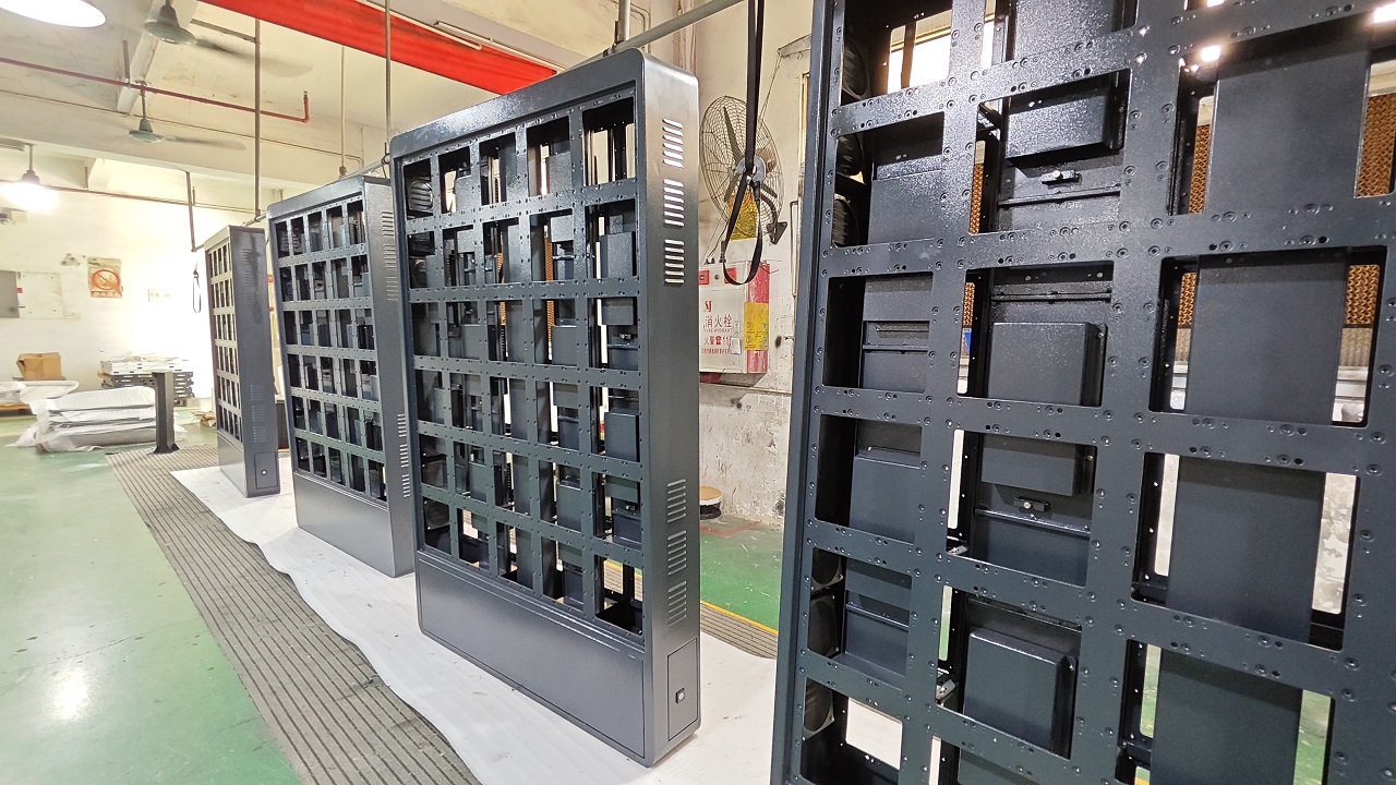 Custom Sheet Metal IP65 LED Display Cabinet
