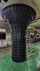 Custom Tree Shape LED Display Cabinet Outdoor Digital Signage Steel Structure